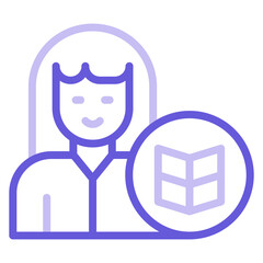Woman Recipes Icon of Housekeeping iconset.