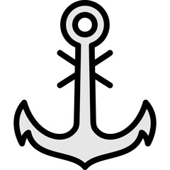 Naval anchor Icon