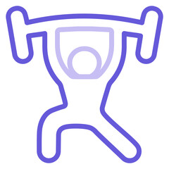 Weightlifting Icon of Olympics iconset.
