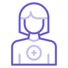 Female Patient Icon of Health Checkup iconset.