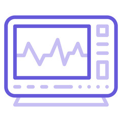 Electrocardiogram Icon of Health Checkup iconset.