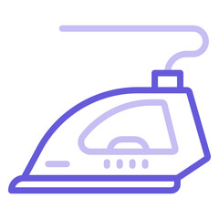 Iron Icon of House Cleaning iconset.