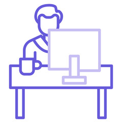 Senior Developer Icon of Computer Programming iconset.
