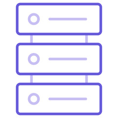 Fototapeta premium Database Icon of Computer Programming iconset.