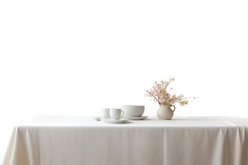 Elegance of a Table Isolated On Transparent Background