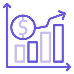 Money Growth Icon of Online Marketing iconset.
