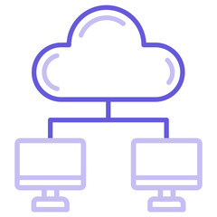 Cloud Computing Icon of Seo and Web iconset.