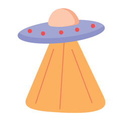 Cosmos element of colorful set. An imaginative image of space plate transforms ordinary illustration into a cosmic masterpiece. Vector illustration.