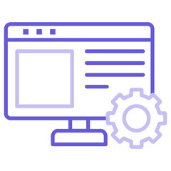Web Settings Icon of Seo and Web iconset.
