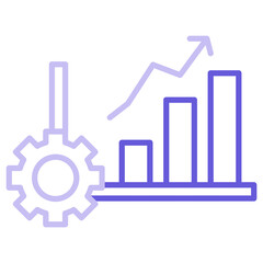 Analytics Icon of Project Management iconset.