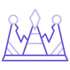 Crown Icon of Birthday iconset.