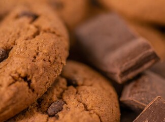 Fototapeta premium Chocolate cookies