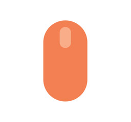 Technics electronic of colorful set. With meticulous attention to detail, this pc mouse invites viewers to embrace the simplicity of wireless control in the realm of gadgets. Vector illustration.