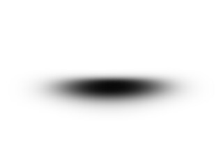 PNG shadows on transparent background. Realistic shadow effect for design.