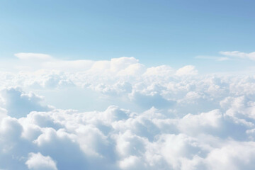 white clouds in a transparent background