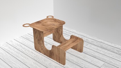 3dsmax children's table