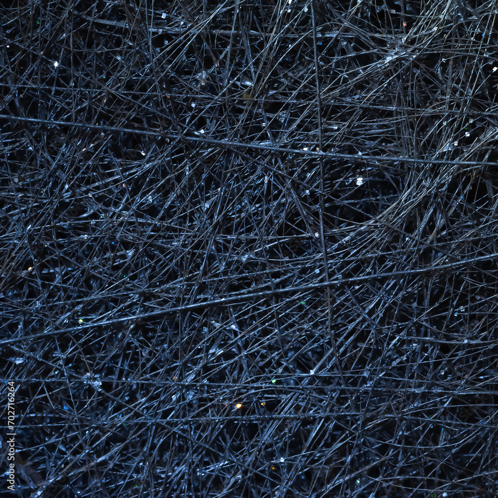 Poster abstract background. tangled wire. macro image of a wire