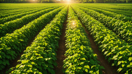 Fototapeta premium Agricultura, Cultivo, Colheita, Plantio, , Campo, Lavoura, Agricultor, Sementes, Irrigação, Agropecuária, Horticultura, Produção agrícola, Agricultura sustentável, Fazenda, Grãos, Manejo do solo, Agro