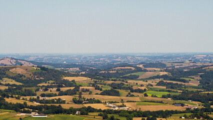 Paysages du Pays basque, en saison estivale