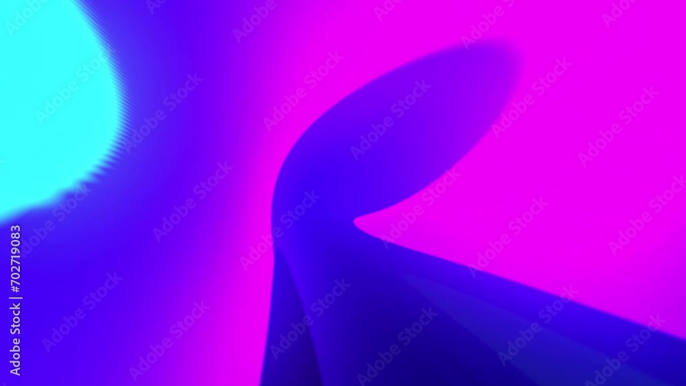 Poster wave animation multicolored abstract background. multicolor loop background animation