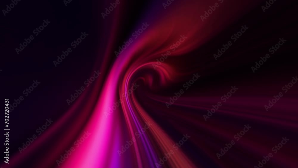 Poster wave animation multicolored abstract background. multicolor loop background animation