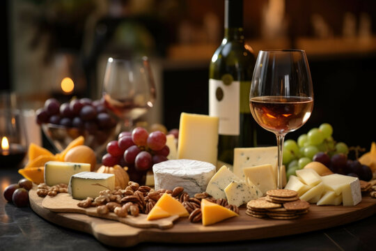 October wine and cheese pairing event