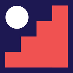 Modern Bauhaus Element