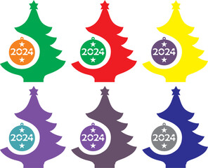 set of christmas balls