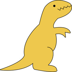 Cute Dinosaur Illustration