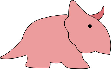 Cute Dinosaur Illustration
