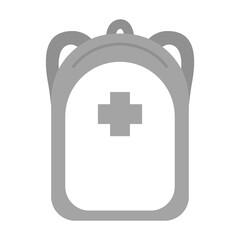 Obraz premium シンプルな黒の防災バッグ⭐︎PNG