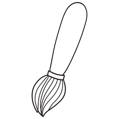 outline paintbrush 