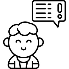 Obraz premium Message Icon