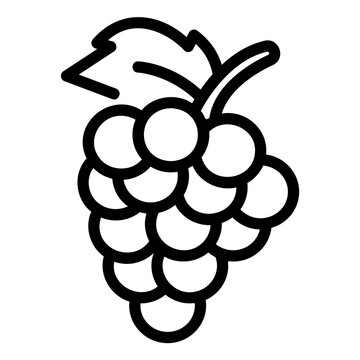 recommend clip art: grapes outline icon