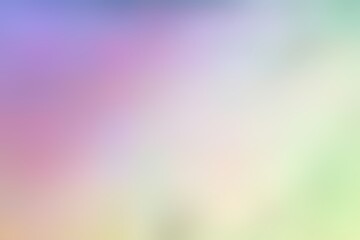 Abstract blurred background image of blue, pink, green colors gradient used as an illustration. Designing posters or advertisements.