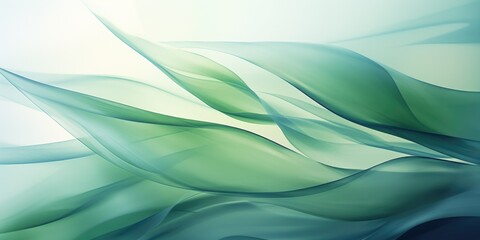 beautiful floral abstract green background, zen spa massage aromatherapy