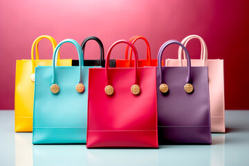 bright stylish shopping bags, Many Women Bag. Handbags & Fashion Accessories.