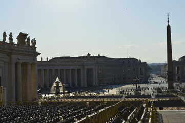 Obraz premium Vaticano na Itália vazio
