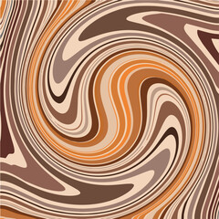 Vector abstract background, coffee tones. Background for text, banner, card, printing on fabric. Vector drawing, design elements.