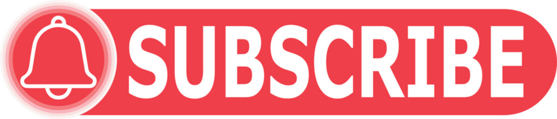 subscribe button. vector