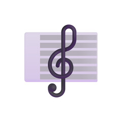 Fototapeta premium Musical Score