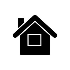 Fototapeta na wymiar Home icon vector. House illustration sign. Cottage symbol. Hut logo.