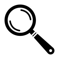 Magnifying glass line icon. Glass, lens, glasses, optics, sun, microscope, consider, zoom, tool. Vector icon for business and advertising - obrazy, fototapety, plakaty