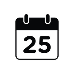 calendar icon vector design template simple and clean