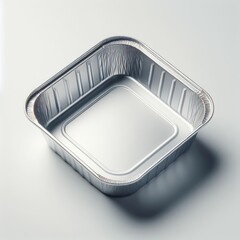 empty aluminum dishes for takeaway food