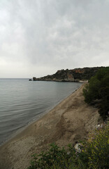 La plage de Korakas à Rodakino près de Spili en Crète