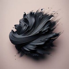 explosion of black powder holi paint
