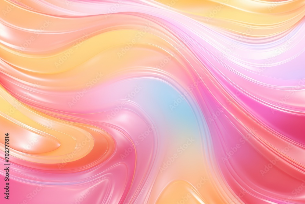 Poster abstract bright colorful swirl wave background. modern psychedelic fluid gradient texture. retro des