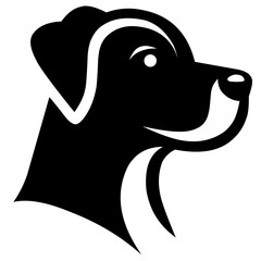 Silhouette pet shop logo