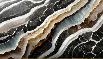 Fototapeta premium Opal tekstura, szlachetny kamień dekoracja, generative ai